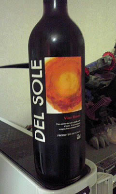 イタリアの赤ワイン「DEL SOLE(デルソーレ)」