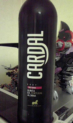 ポルトガルの赤ワイン「Quinta da Alorna Cardal（キンタ・ダ・アロルナ・カルダル）2007」リバテージョ