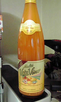 ドイツの発泡性果実酒（フルーツワイン？）「Multi Vita Vino（マルチ ヴィタ ヴィーノ）」