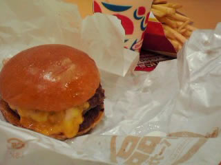 ロッテリアの絶品Wチーズバーガー