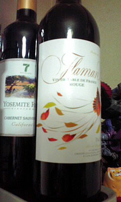 フランスの赤ワイン「FLAMAN Rouge（フラマン ルージュ ヴァン・ド・ターブル）」
