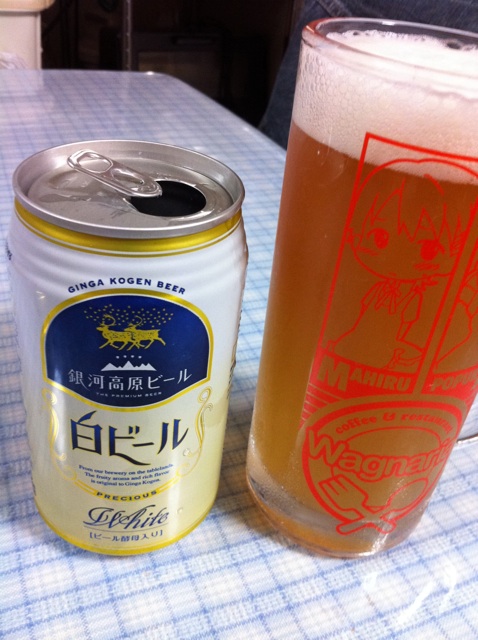 iPhone 4で写真撮影してTwitBiredでTwitPicにアップロード 銀河高原ビール白ビール