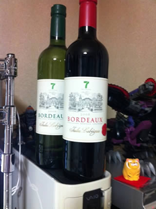 フランス ボルドーの赤ワイン「ボルドーAOC 赤（JULES LEBEGUE ROUGE（ジュール・ルベーグ ルージュ））2008」