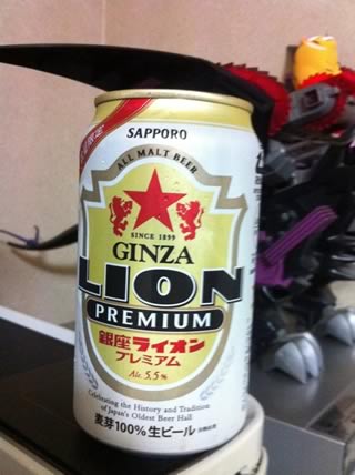 サッポロビールの限定ビール GINZA LION PREMIUM