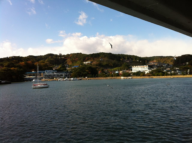 松島海岸の風景