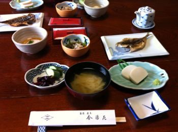 金湯苑　朝食