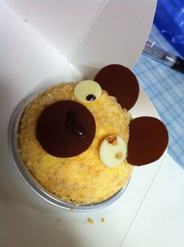 キャトルキャールのくまさんのチーズケーキ