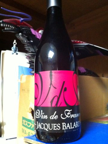 フランスの赤ワイン「Jacques Balard Vin De France Rouge（ジャック・バラール ヴァン・ド・フランス ルージュ）」