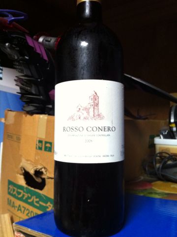 イタリアの赤ワイン「ROSSO CONERO（ロッソ・コネーロ）2008」