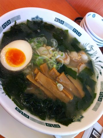 日高屋の塩麹（しおこうじ）ラーメン