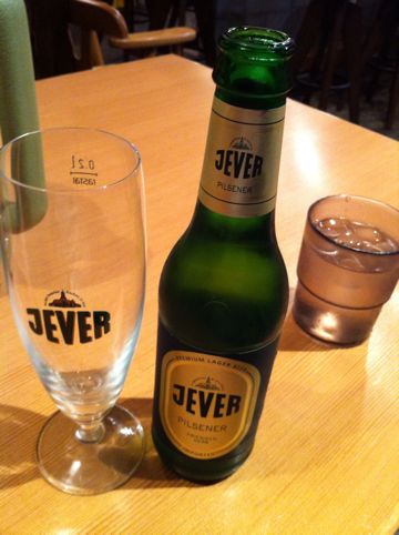 Jever Pilsner（イェヴァー・ピルスナー）というドイツビール