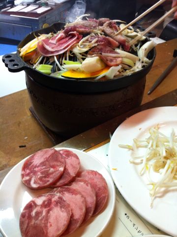 立川の札幌炭火焼ジンギスカン ジーコでジンギスカン