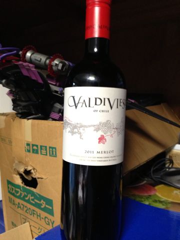 チリの赤ワイン「VALDIVIESO MERLOT（ビーニャ・バルディビエソ メルロー）2011」