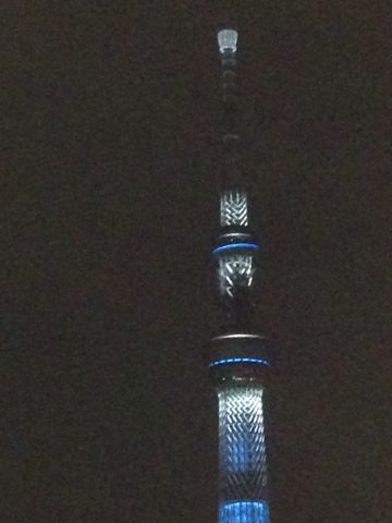 浅草 おでんの「ささのや」からの眺め3 東京スカイツリー