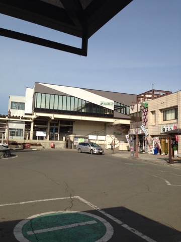 塩山駅前ロータリー