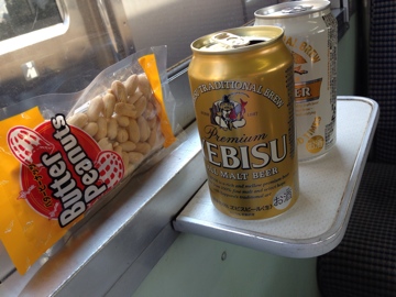 ビールとピーナッツ