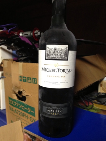 アルゼンチンの赤ワイン「MICHEL TORINO MALBEC（ミッシェル・トリノ・コレクション マルベック）2011」
