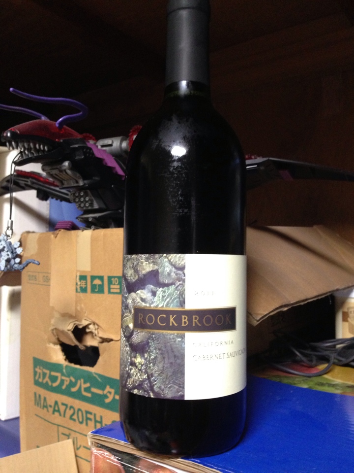 アメリカの赤ワイン「ROCK BROOK Cabernet Sauvignon（ロックブルック カベルネソーヴィニヨン）2011」