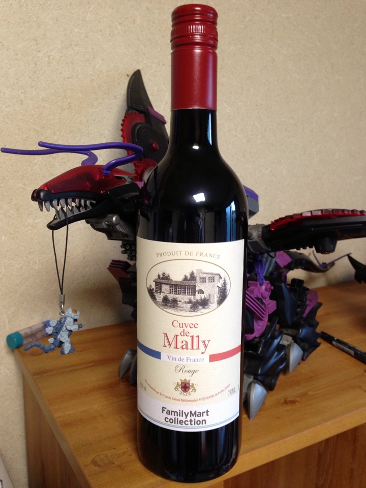 イタリアの赤ワイン「Cuvee de Mally Reuge（キュヴェ・ド・マリー）」