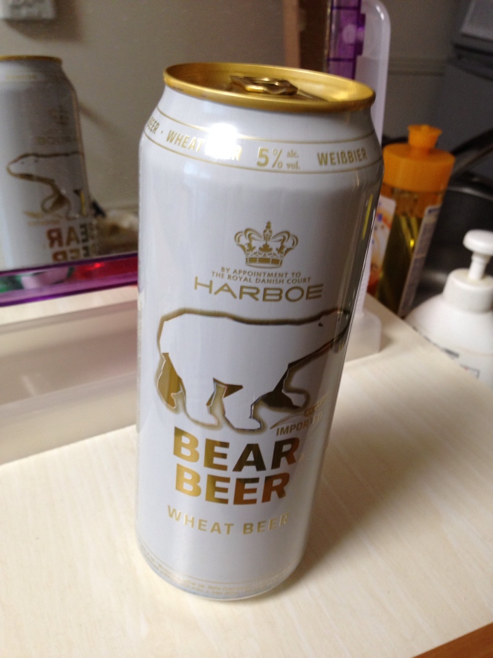 ドイツの白ビール「BEAR BEER WHEAT BEER（ベア ビール ウィートベア）」