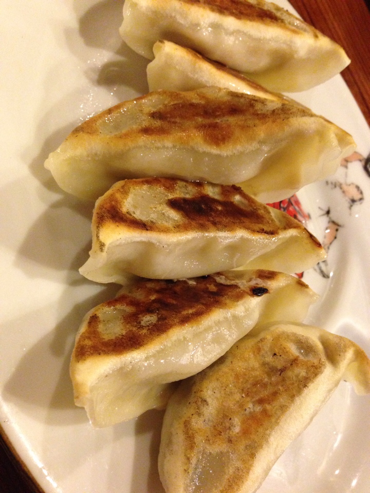 肉ぎょうざ。
