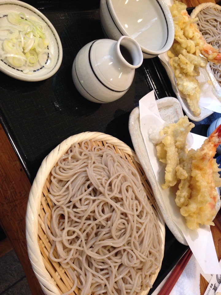 ごぼう海老天せいろ