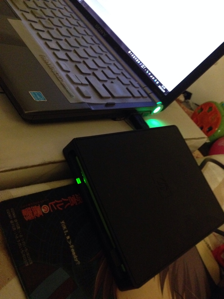 HP ProBookの外付けフロッピーディスクドライブ