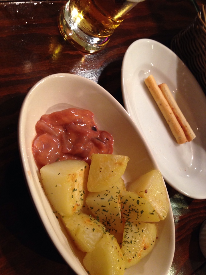 塩辛じゃがバター