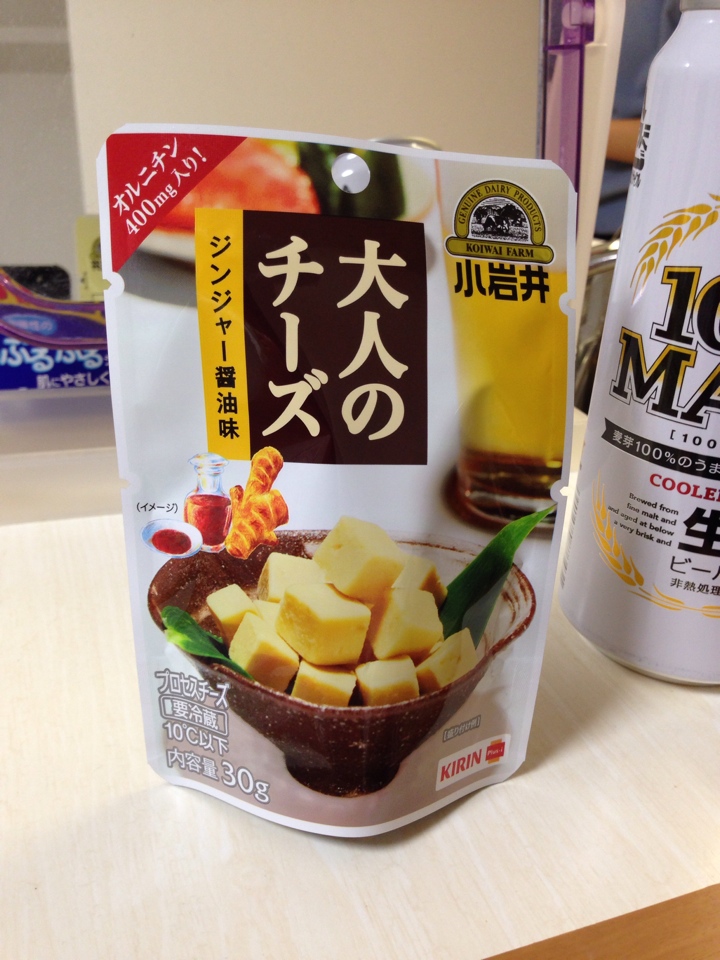小岩井 大人のチーズ ジンジャー醤油味