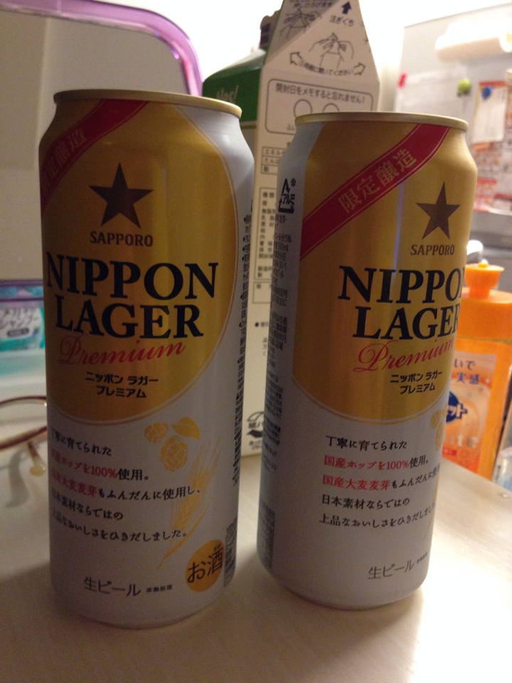 サッポロビールが製造するサンクス系列限定醸造ビール「NIPPON LAGER Premium(ニッポン ラガー プレミアム)」