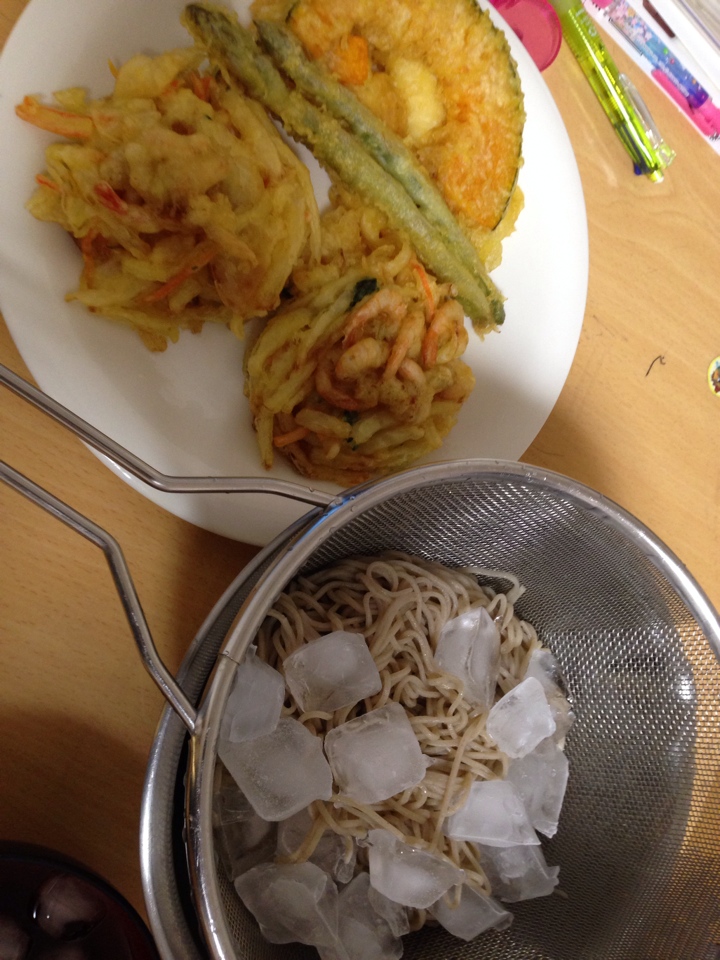 蕎麦と天ぷら
