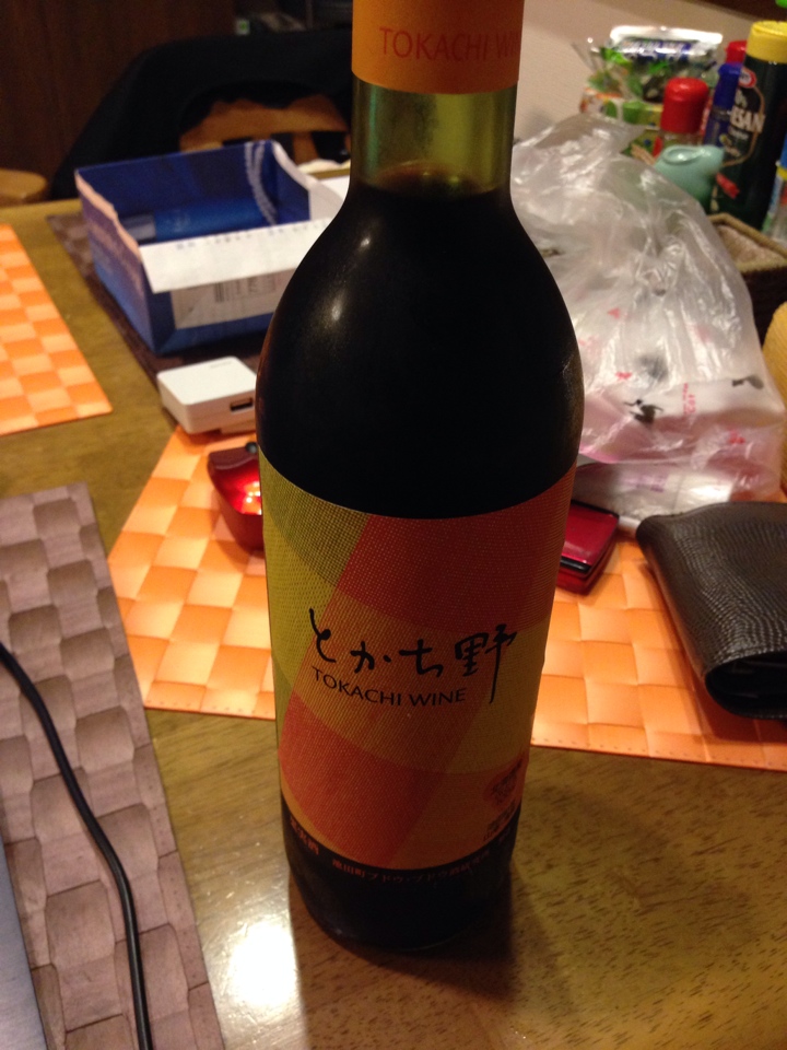 北海道十勝の赤ワイン「とかち野」
