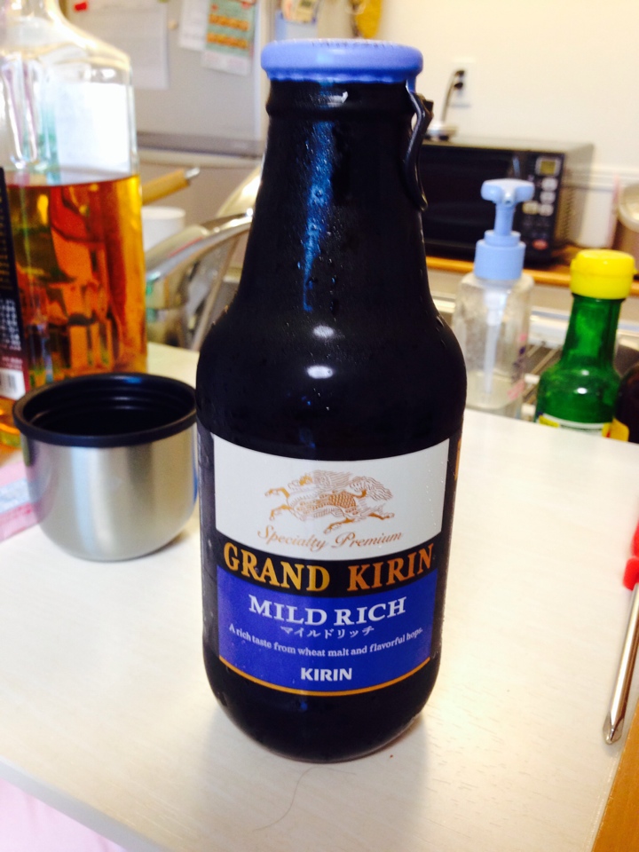 サントリーのローソン限定（今は？）のビール「GRAND KIRIN MILD RICH（グランド キリン マイルドリッチ）」