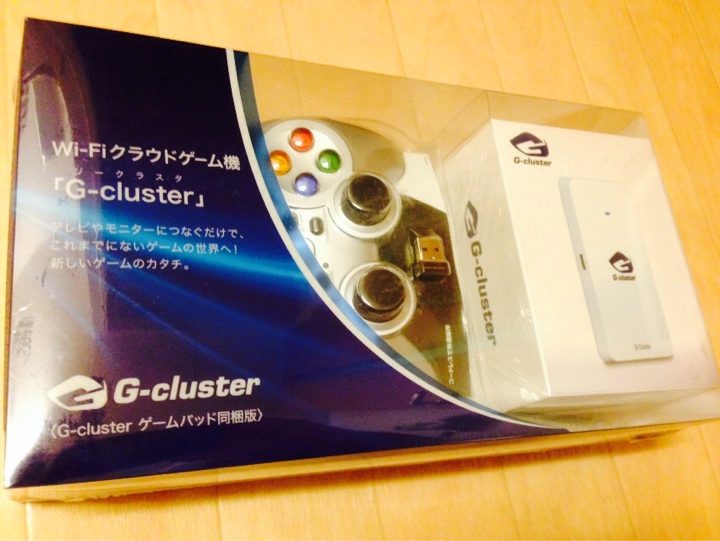 GクラスタWi-Fiゲーム機「G-cluster」
