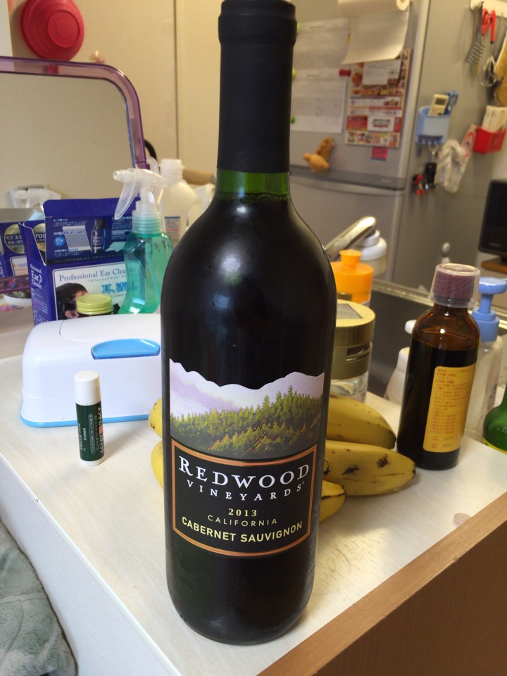 アメリカ カリフォルニアの赤ワイン「REDWOOD Cabernet Sauvignon（レッドウッド カベルネ・ソーヴィニヨン）2013」