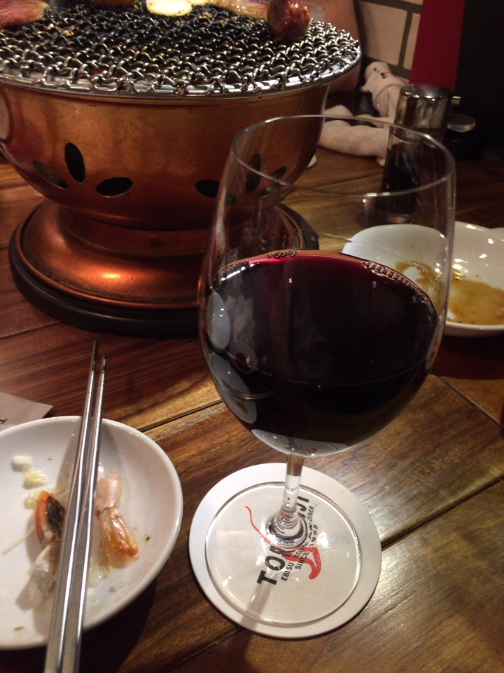 グラスワイン赤