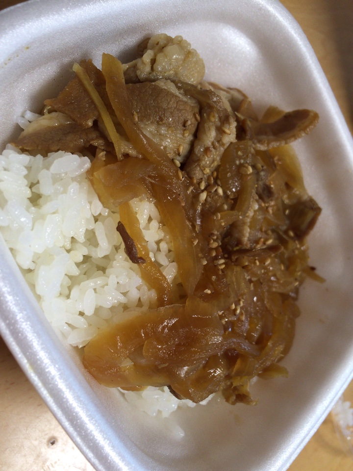 すき家の豚丼（並）