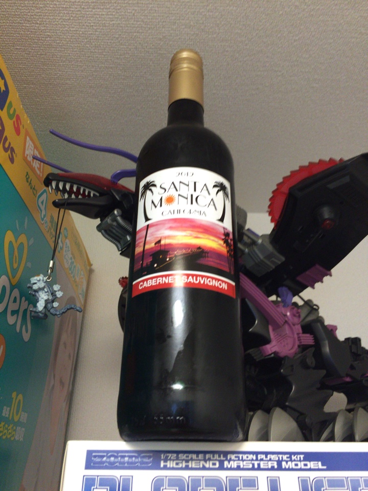 アメリカの赤ワイン「SANTA MONICA Cabernet Sauvignon（サンタ・モニか カベルネ・ソーヴィニヨン）2012
