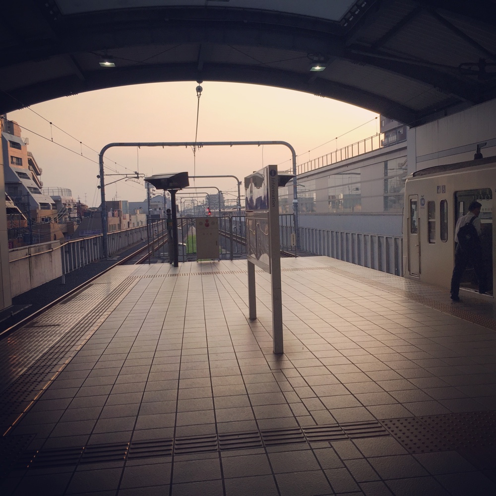 西武多摩川線武蔵境駅内