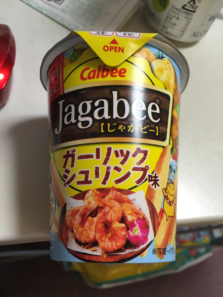 じゃがビー ガーリックシュリンプ味