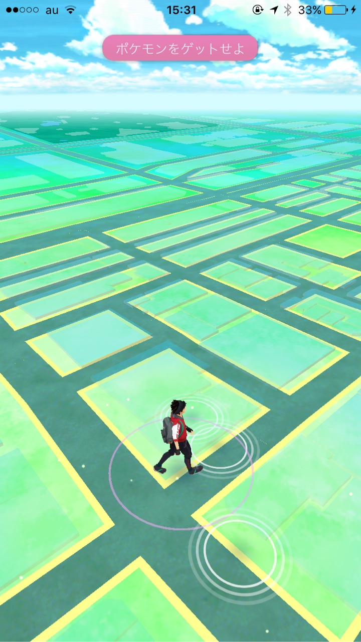 Pokémon GO(ポケモン ゴー)、何もない