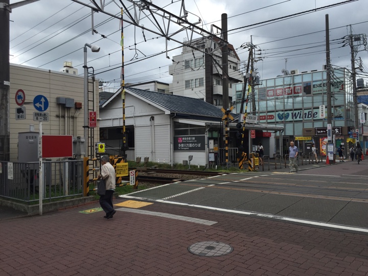 武蔵新田駅前