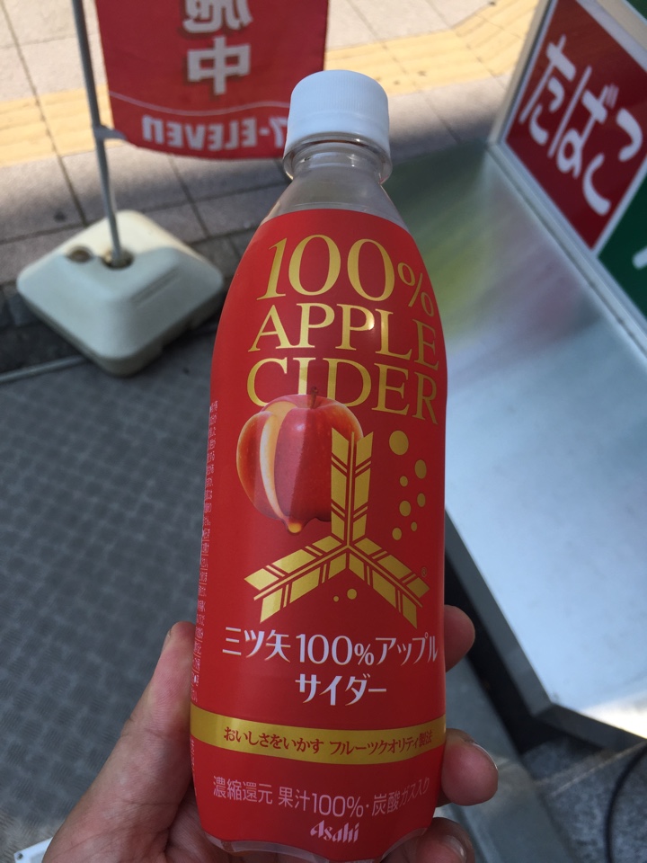 三ツ矢100%アップルサイダー
