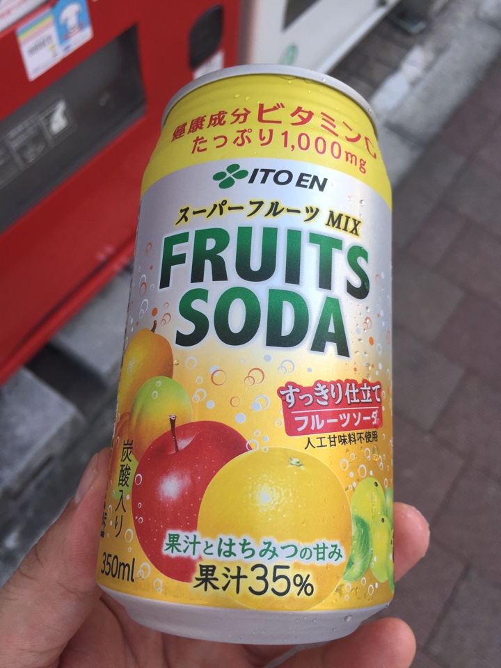 イトーエン スーパーフルーツMIX FRUITS SODA