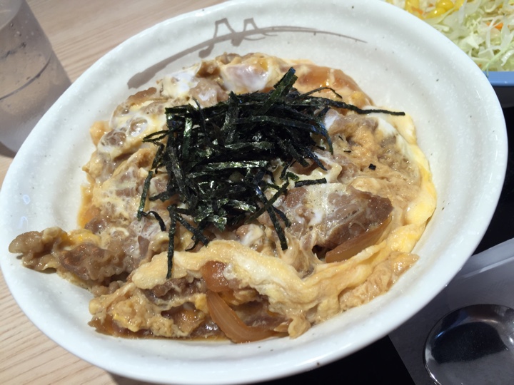 プレミアム牛とじ丼