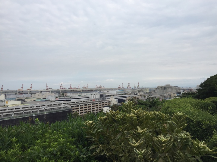 港の見える丘公園 展望台からの眺め4