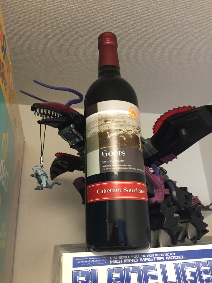オーストラリアの赤ワイン「Goeis Cabernet Sauvignon（ゴーアーズ カベルネ・ソーヴィニヨン）」