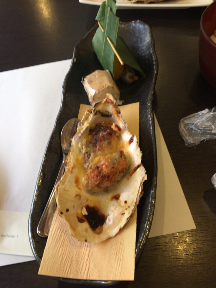 牡蠣のグラタン
