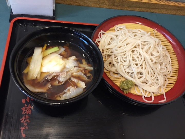 小諸そば 虎ノ門店 香味豚せいろ蕎麦