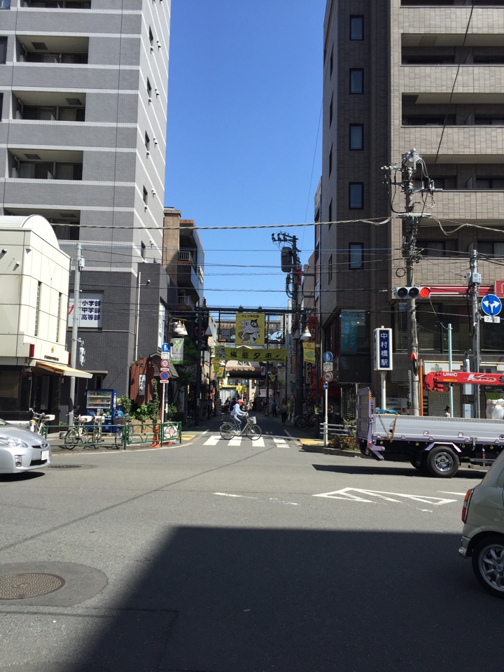 西武池袋線 中村橋駅前